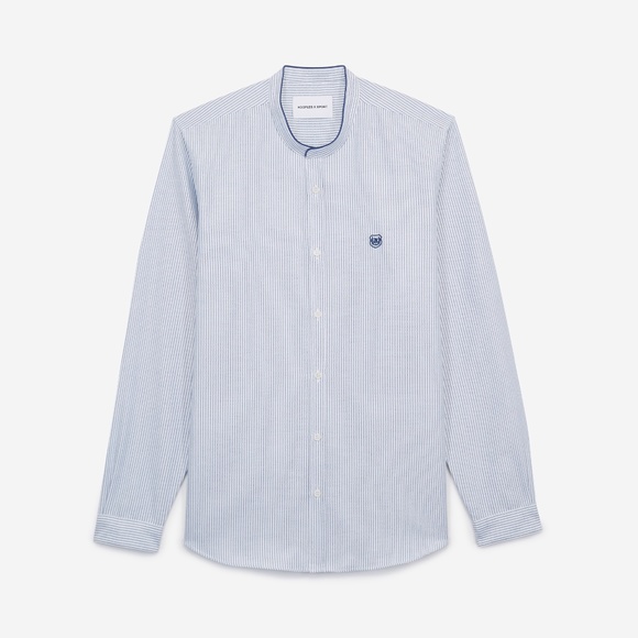 The Kooples Other - The Kooples - Striped Blue Shirt size Medium NWT